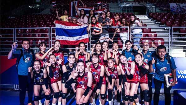 อันดับโลกวอลเลย์บอลหญิง FIVB ทีมชาติไทยอยู่ที่เท่าไหร่